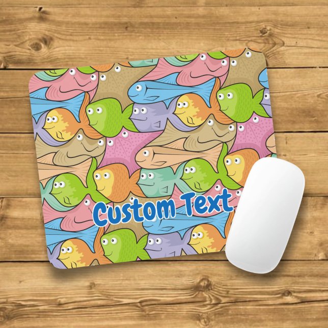 Tapis de souris cartoon poissons (Créateur téléchargé)