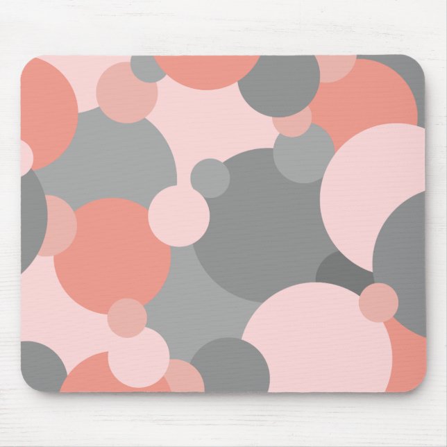 Tapis De Souris Cartouche de souris gris-orange (Devant)