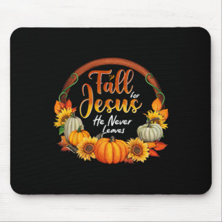 Tapis De Souris Cas For Jesus He Never Leaves Christian Faith Jes