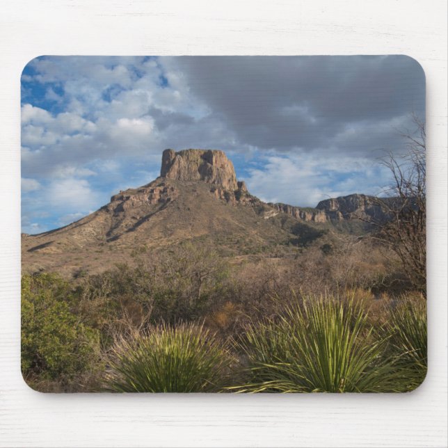 Tapis De Souris Casa Grande Peak, Bassin du Chisos, Big Bend (Devant)