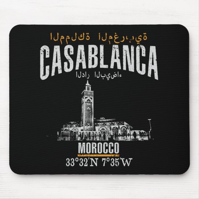 Tapis De Souris Casablanca (Devant)