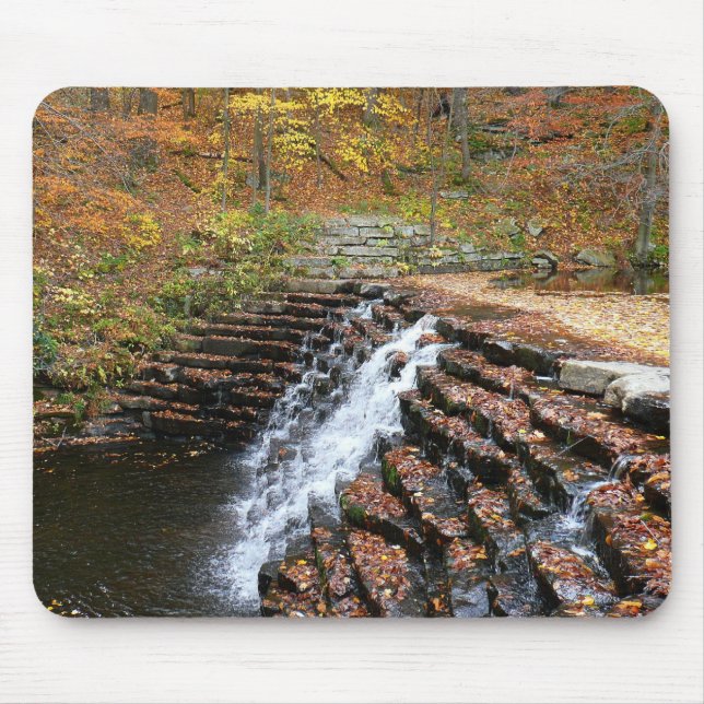 Tapis De Souris Cascade à Laurel Hill State Park II (Devant)