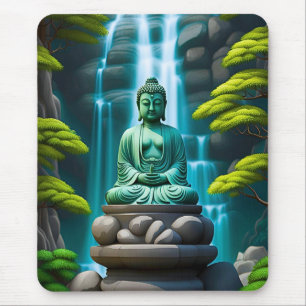 Tapis De Souris Cascade Bouddha