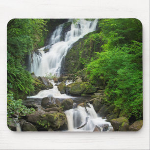 Tapis De Souris Cascade de Torc paysage, Irlande