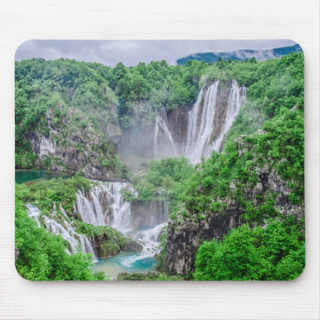 Tapis De Souris Cascade des lacs Plitvice (Devant)