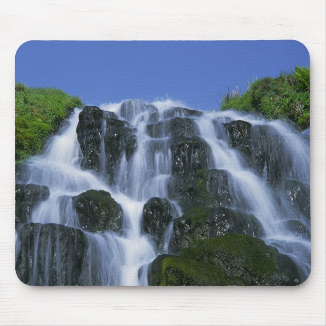 Tapis De Souris Cascade, Portree, Île de Skye, Highlands, (Devant)