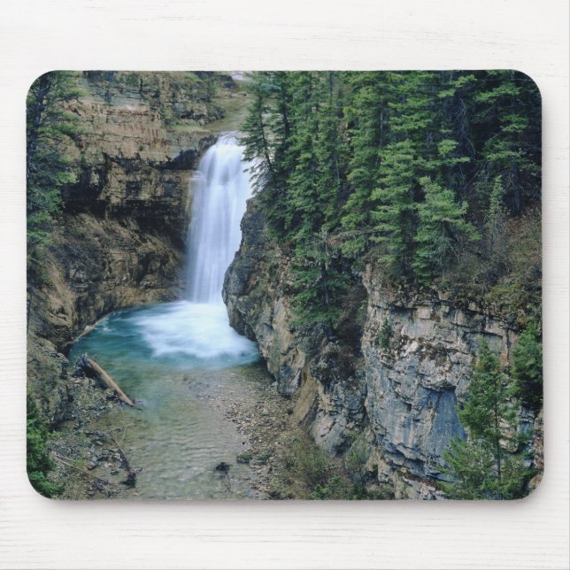 Tapis De Souris Cascade sur Falls Creek dans Lewis et Clark (Devant)