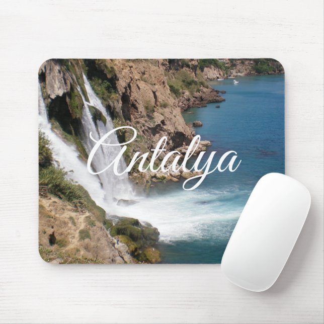 Tapis De Souris Cascade turque Duden à Antalya (Avec souris)