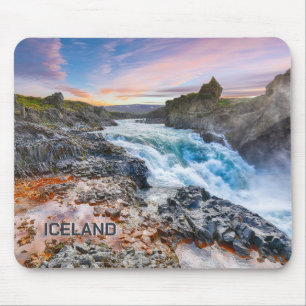 Tapis De Souris Cascades de Geitafoss, Islande
