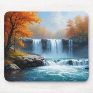 Tapis De Souris Cascades en Automne
