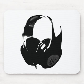 Tapis De Souris Casque Pop Art