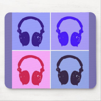 Tapis De Souris Casques Pop Art