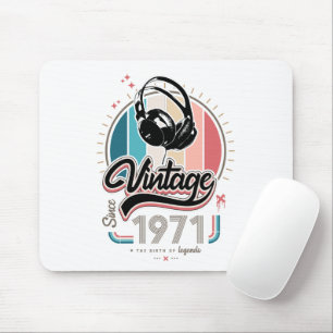 Tapis De Souris Casques vintages depuis 1971