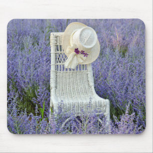 Tapis De Souris Casquette On Wicker Chaise en Sage