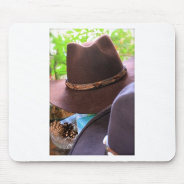 Tapis De Souris Casquettes Cowboy (Devant)