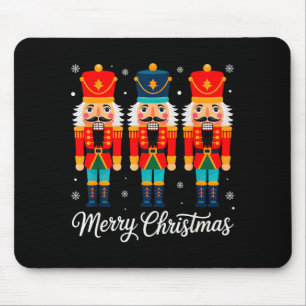 Tapis De Souris Casse-Noisette Joyeux Noël Drôle Xmas Famille Homm