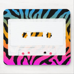 Tapis de souris cassette Corey Tiger 80s