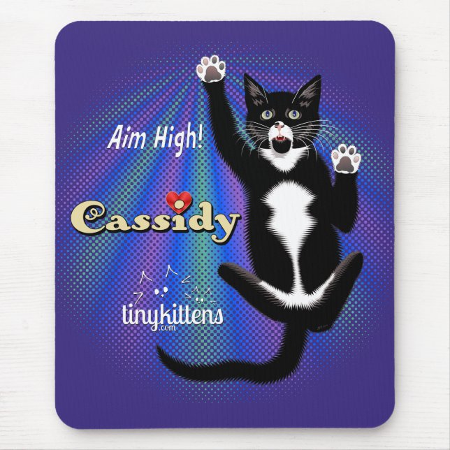 Tapis De Souris Cassidy TinyKittens (Devant)