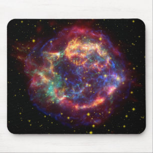 Tapis De Souris Cassiopeia Galaxy Supernova reste
