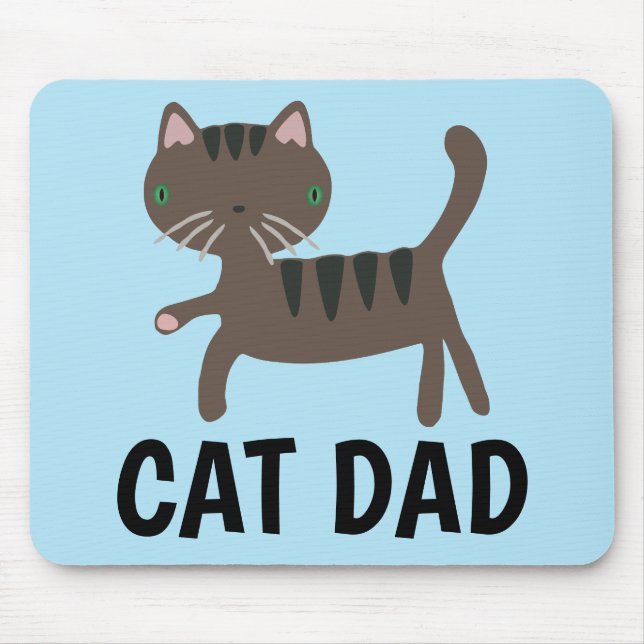 TAPIS DE SOURIS CAT DAD MOUSEPAD (Devant)