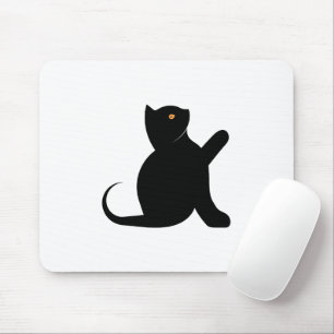 Tapis De Souris Cat dit bonjour