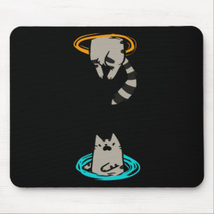 Tapis De Souris Cat Funny jeu vidéo animal