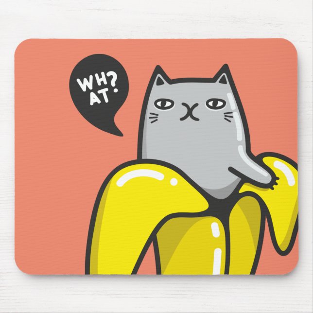 Tapis De Souris Cat in banana (Devant)