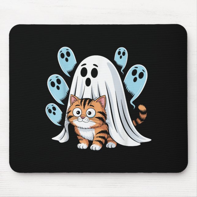Tapis De Souris Cat Meme Funny Soky Halloween Kitty  (Devant)