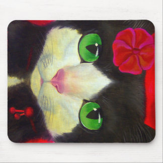 TAPIS DE SOURIS CAT MOUSEPAD DE SMOKING