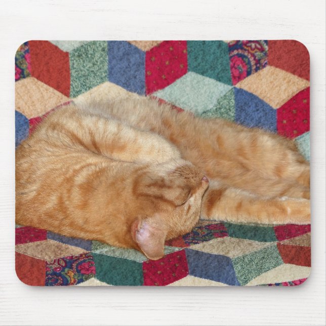 Tapis De Souris Cat Napping (Devant)