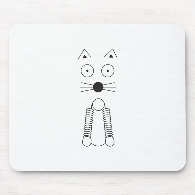 Tapis De Souris CAT ordinaire (Devant)