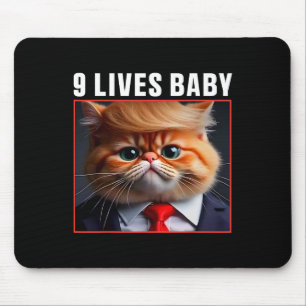 Tapis De Souris Cat Trump 9 Vit Ba Drôle Mème Trump