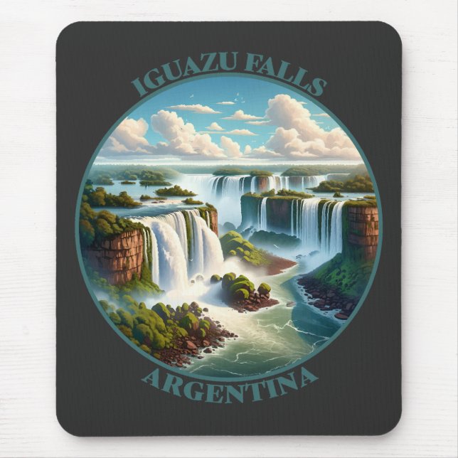 Tapis De Souris Cataractes d'Iguazu Argentine (Devant)