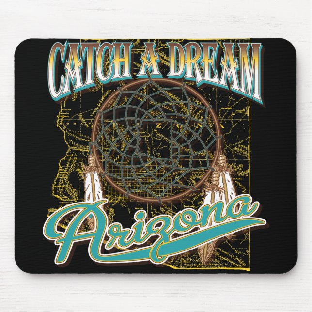 Tapis De Souris Catcher de rêves Arizona (Devant)