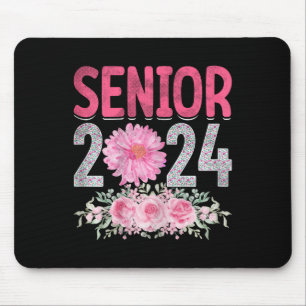 Tapis De Souris Catégorie Supérieure De Diplôme Fleur 2024 De 2024