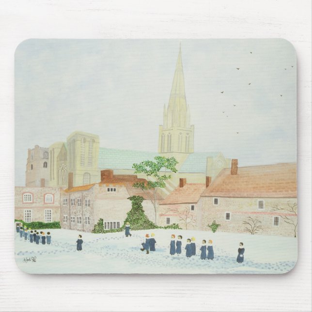 Tapis De Souris Cathédrale de Chichester et choeur de visite (Devant)