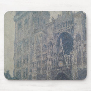 Tapis De Souris Cathédrale de Claude Monet Rouen, à l'ouest