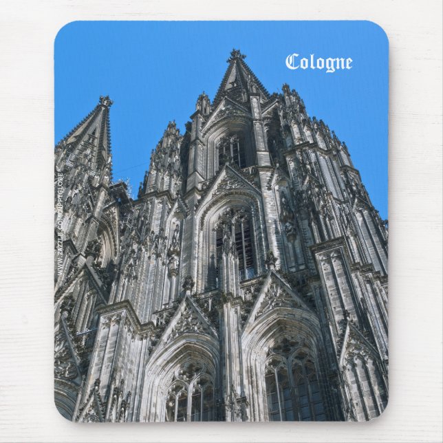 Tapis De Souris Cathédrale de Cologne Mousepad (Devant)