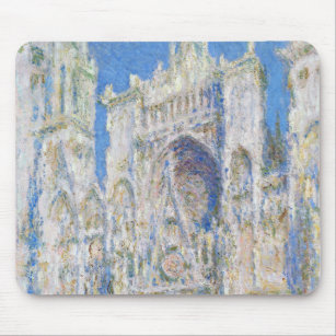 Tapis De Souris Cathédrale de Rouen (lumière du soleil), Monet
