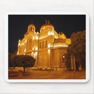 Tapis De Souris Cathédrale de Varna la nuit