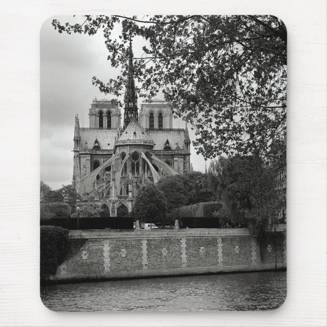 Tapis De Souris Cathédrale Mousepad de Notre Dame (Devant)