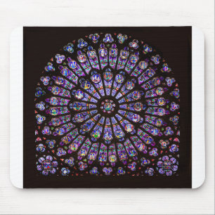 Tapis De Souris Cathédrale Notre-Dame de Paris Rose