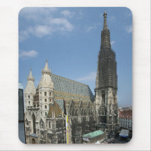 Tapis De Souris Cathédrale Saint-Étienne de Vienne en Autriche
