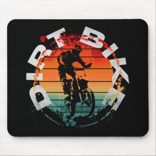Tapis De Souris Cavalier de motocross en moto tout-terrain