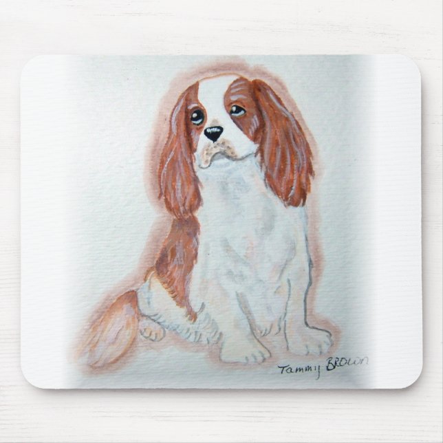 Tapis de souris cavalier d'épagneul du Roi Charles (Devant)