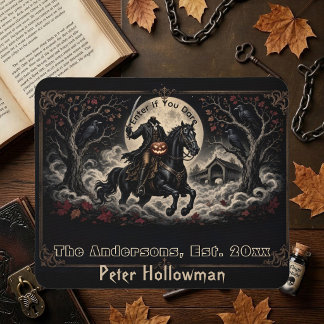 Tapis De Souris Cavalier Fantôme au Clair de Lune Sleepy Hollow Go