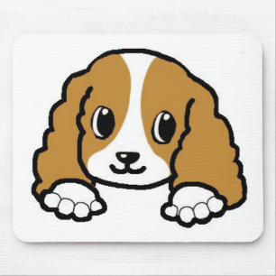 Tapis De Souris cavalier kcs peeking blenheim