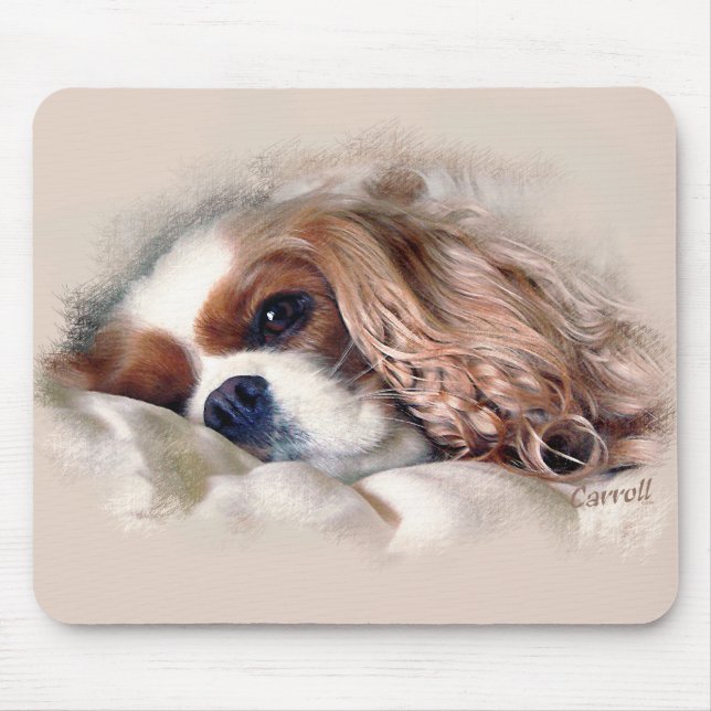 Tapis De Souris Cavalier King Charles Spaniel (Devant)