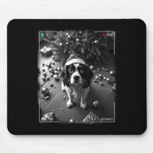 Tapis De Souris Cavalier King Charles Spaniel à Noël pris sur