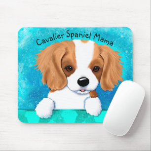 Tapis De Souris Cavalier King Charles Spaniel Chien Mousepad